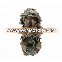 Hot Sale Camo Hunting Mask Good Quality Hunting Mask Green Leafy Head Net hunting face mask