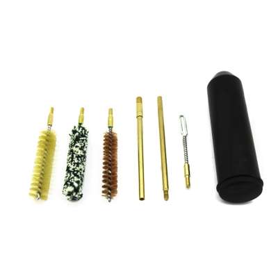 Set 7Pcs Utility Size Pistol Cleaning Kit Hand Gun Rod Brush Set 9mm Gun Cleaning Kit